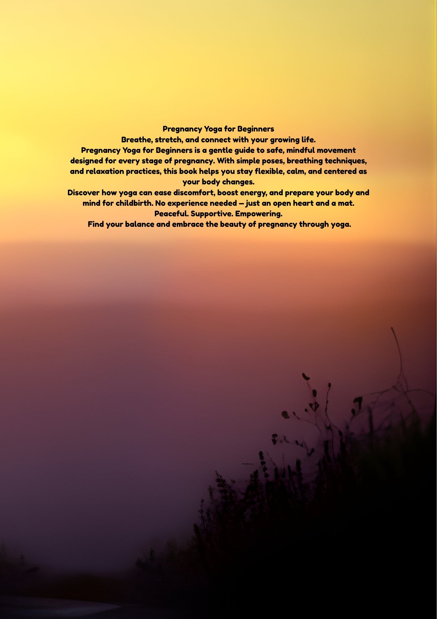 Pregnancy Yoga for Beginners