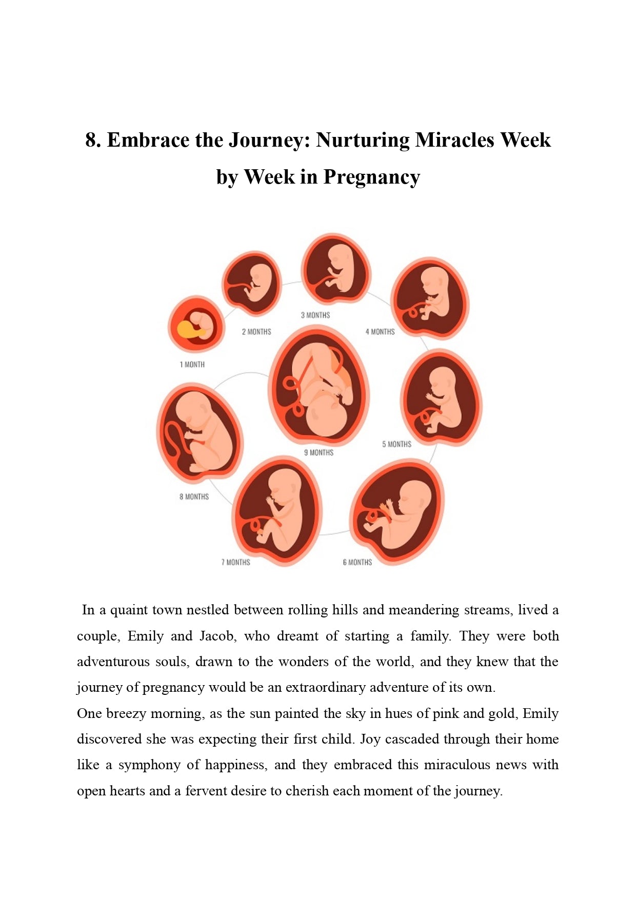 Expecting Miracles: Your Week-by-Week Pregnancy Guide