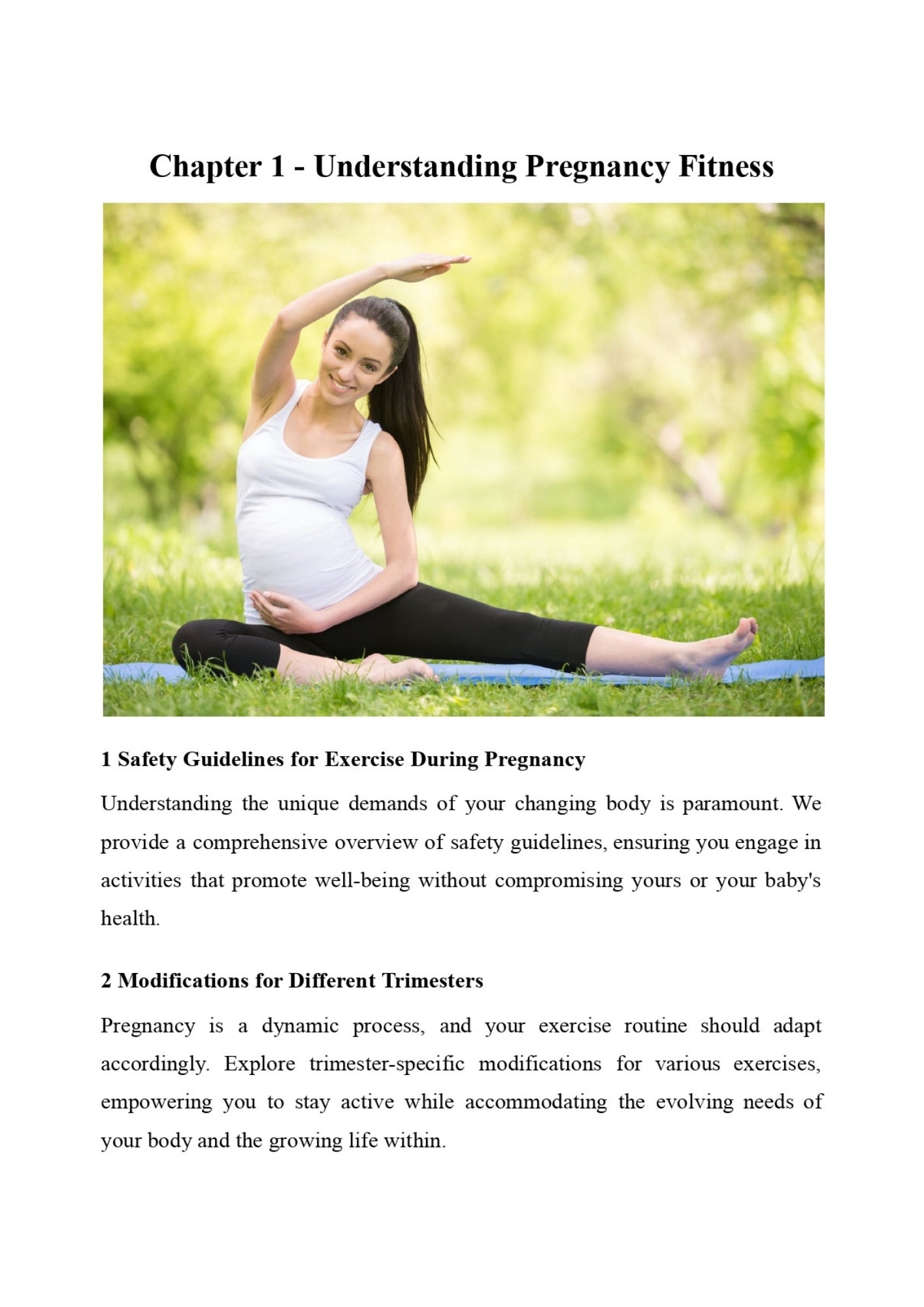 Fit Pregnancy: Staying Active and Healthy