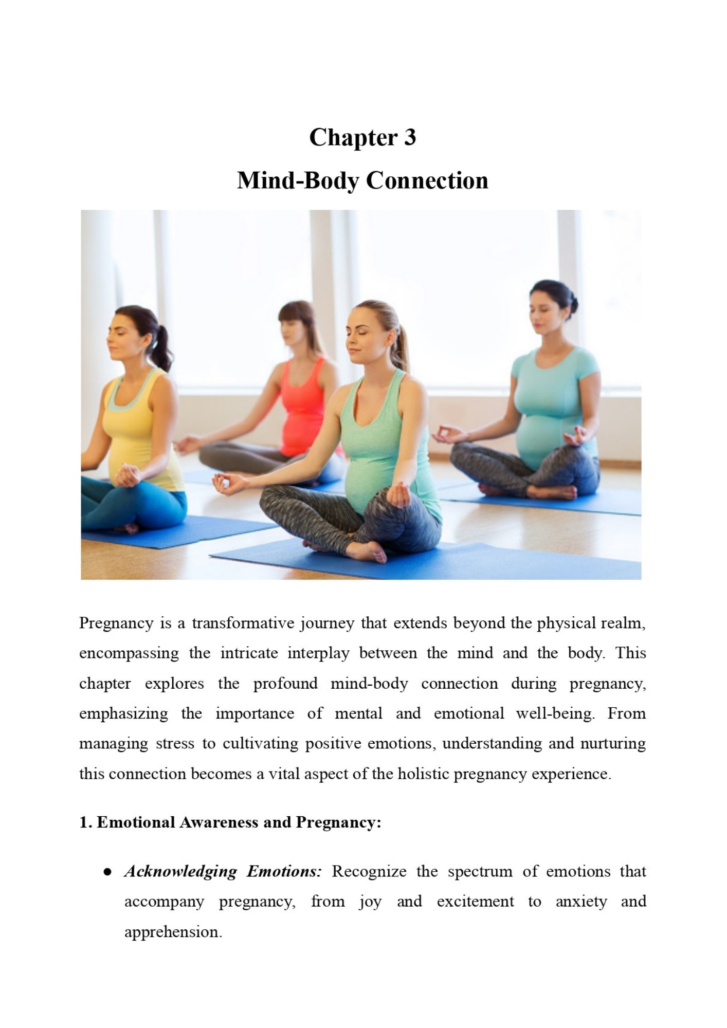 Natural Pregnancy: A Holistic Approach