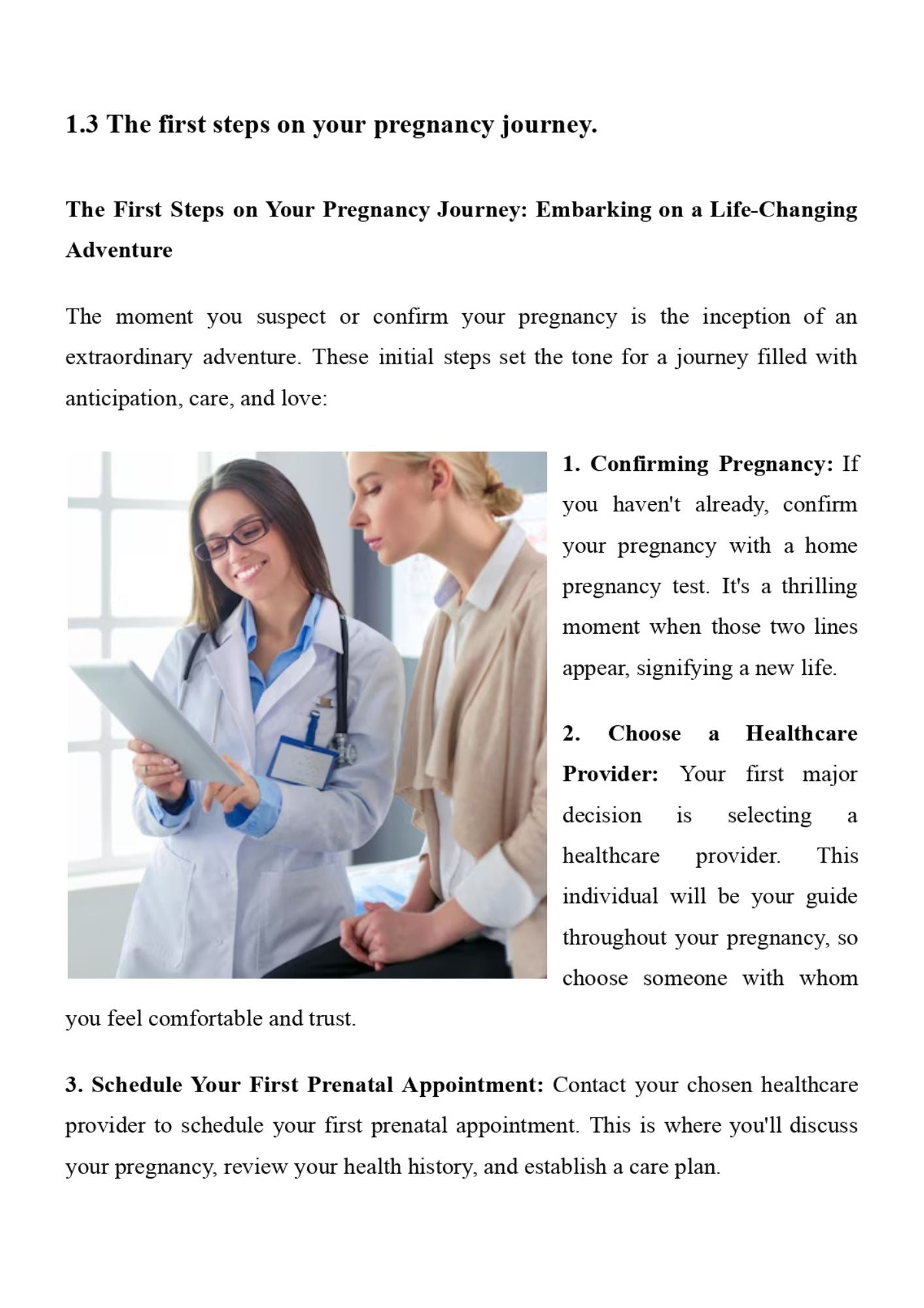 Positive Pregnancy: Nurturing Body and Soul