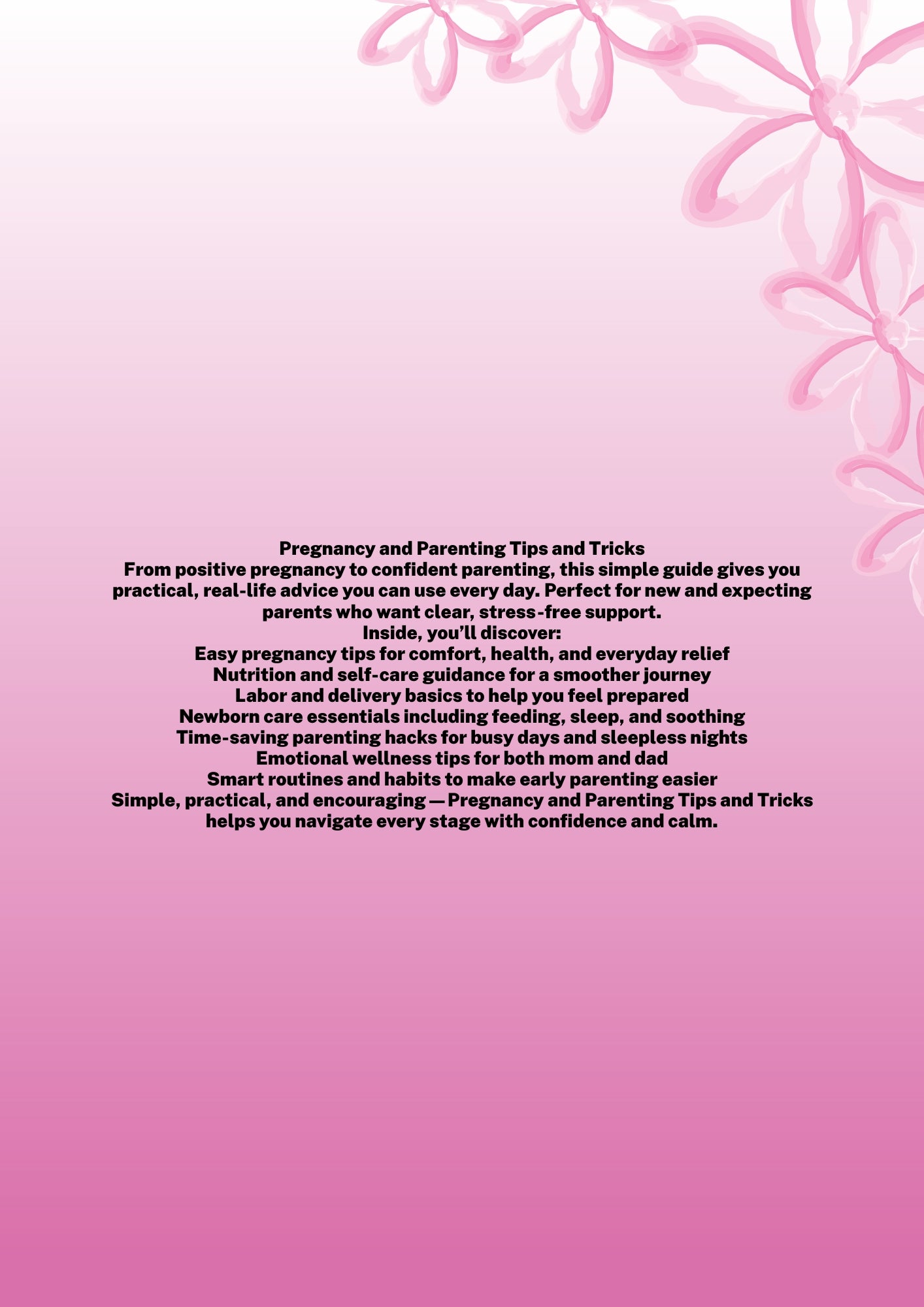 Pregnancy and Parenting Tips and Tricks