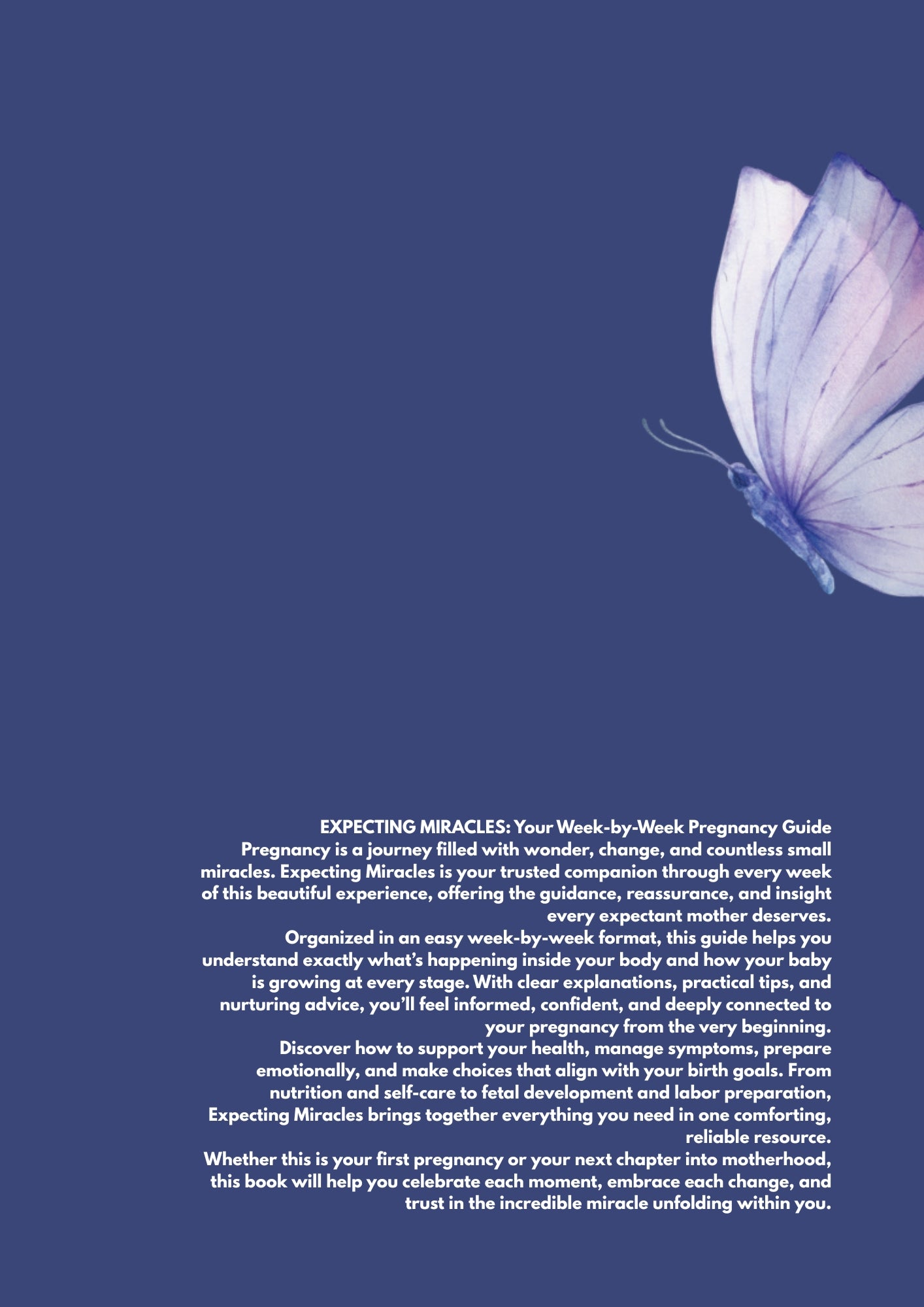 Expecting Miracles: Your Week-by-Week Pregnancy Guide