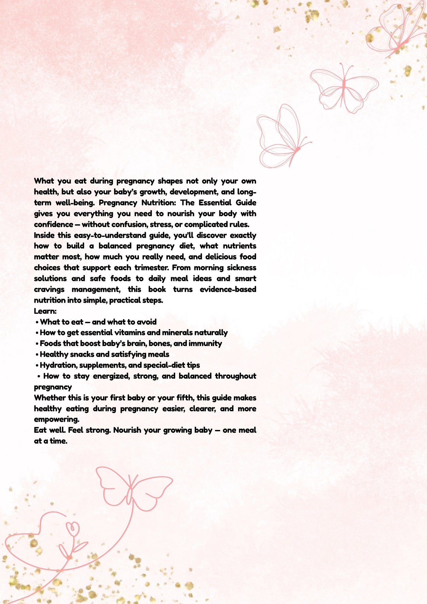 Pregnancy Nutrition: The Essential Guide