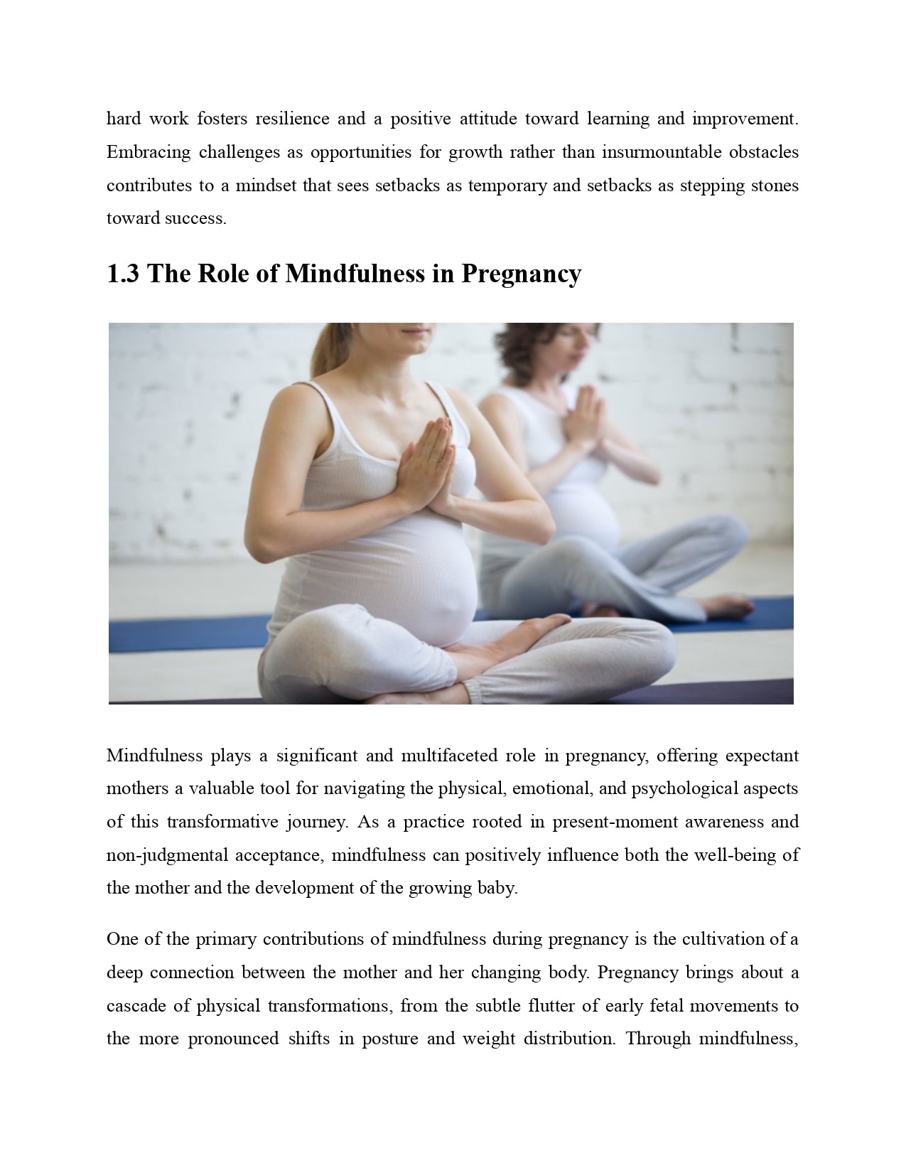 Pregnancy Meditation: Mindful Motherhood