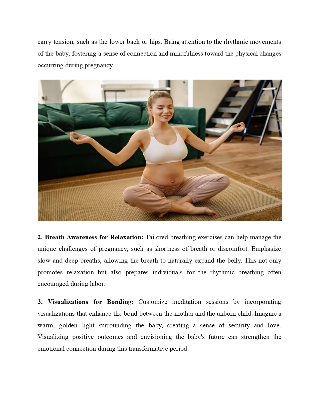 Pregnancy Meditation: Mindful Motherhood