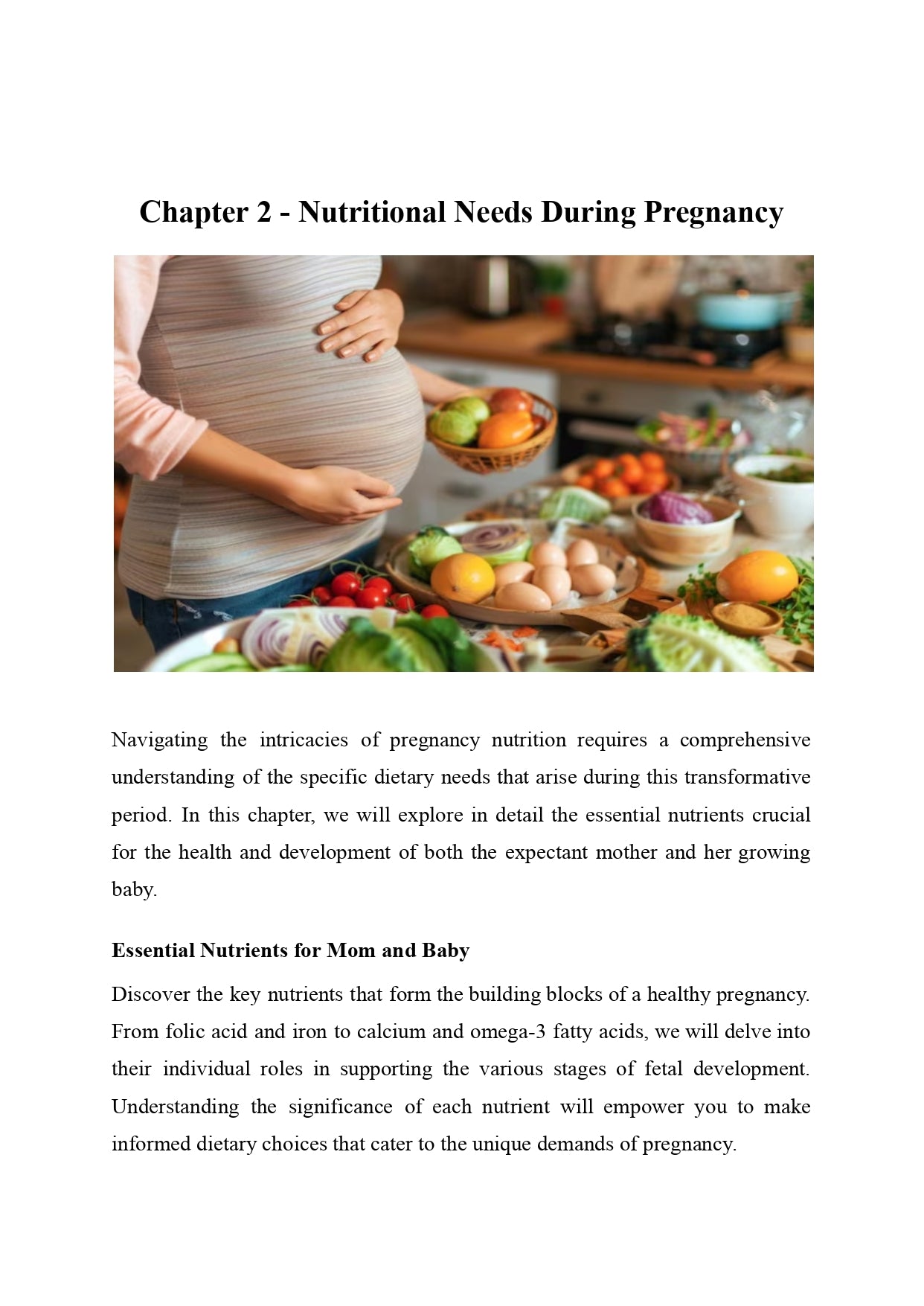 Pregnancy Nutrition: Eating for Two