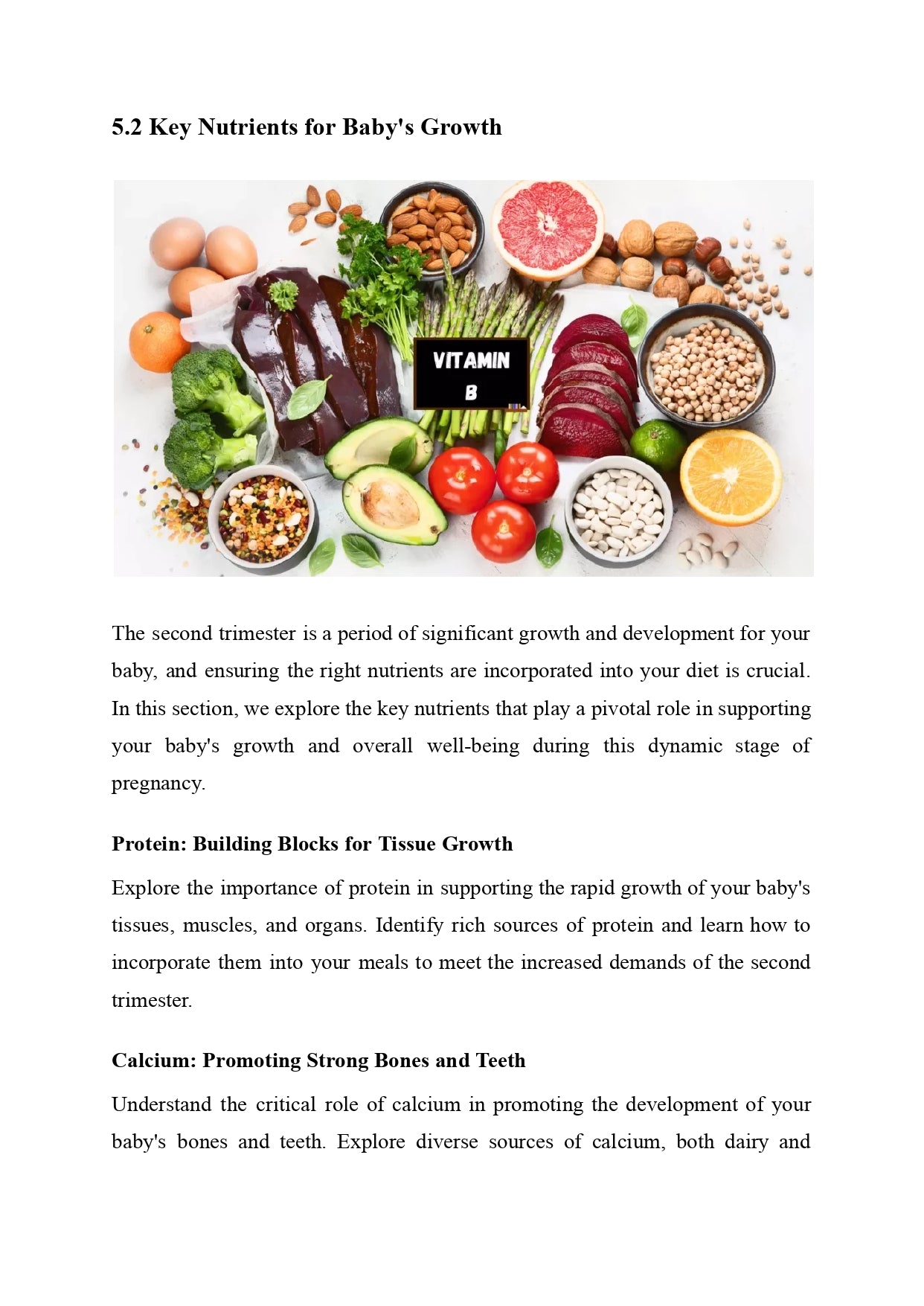 Pregnancy Nutrition: Eating for Two