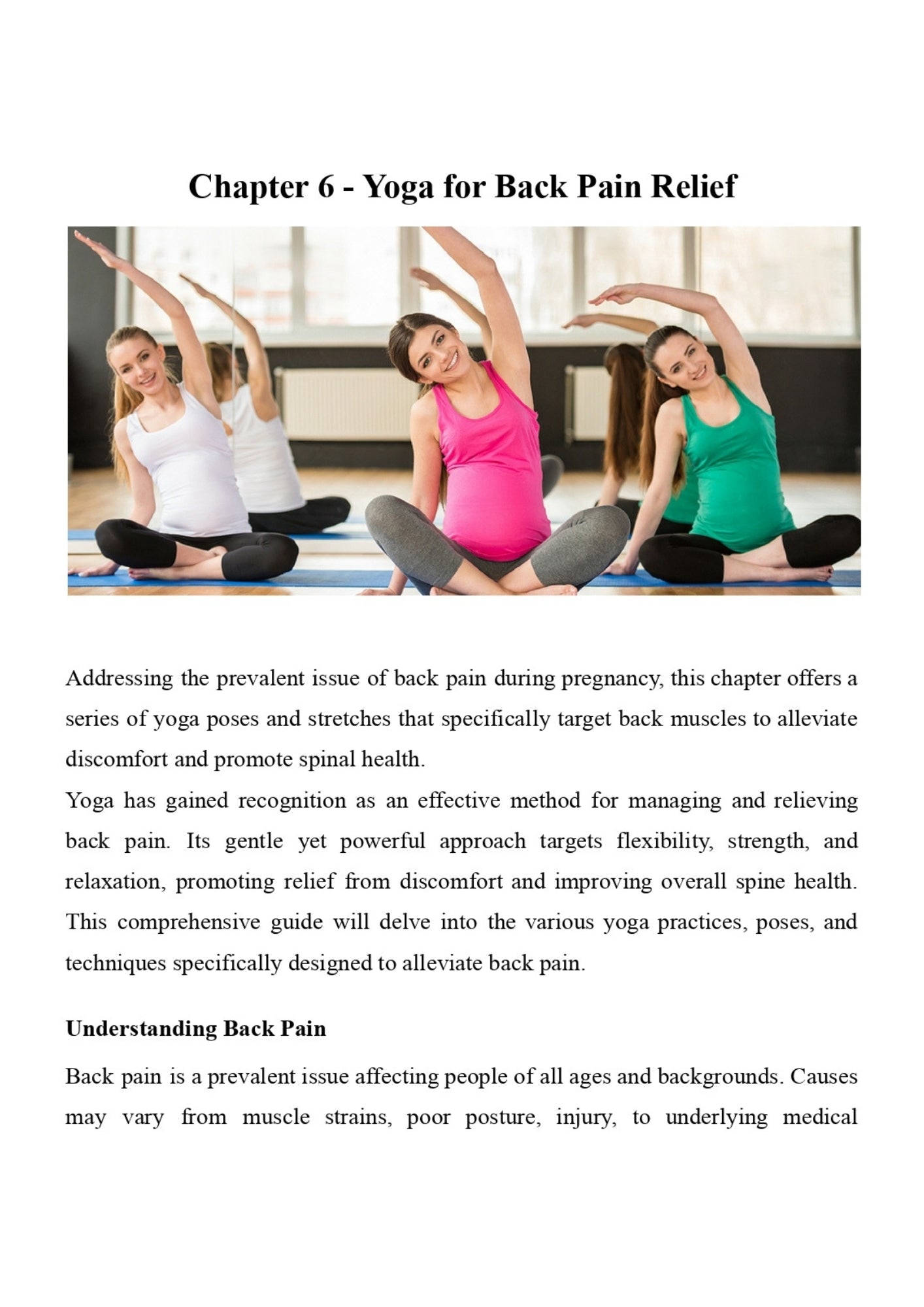 Pregnancy Yoga: Relaxation and Fitness