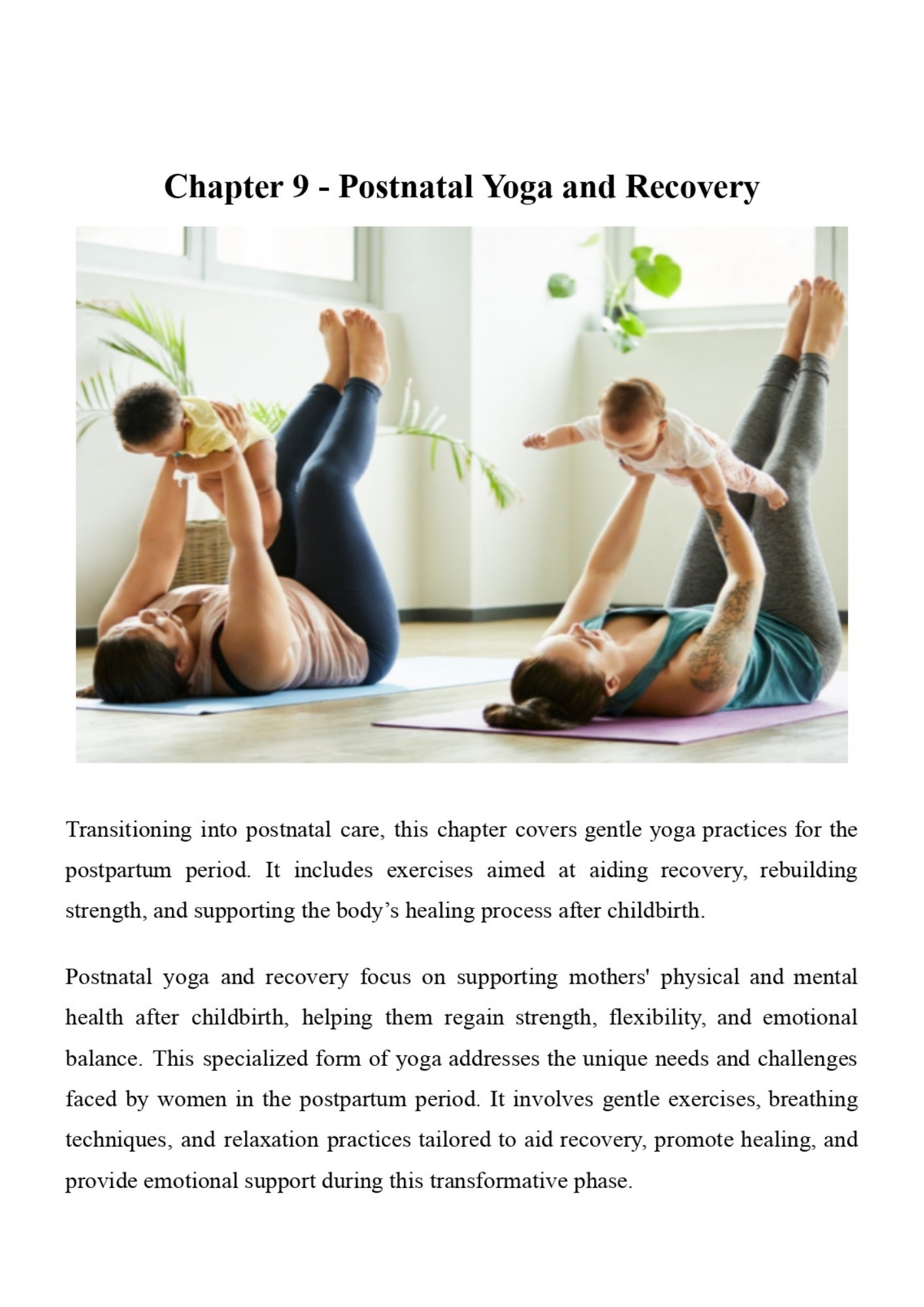 Pregnancy Yoga: Relaxation and Fitness