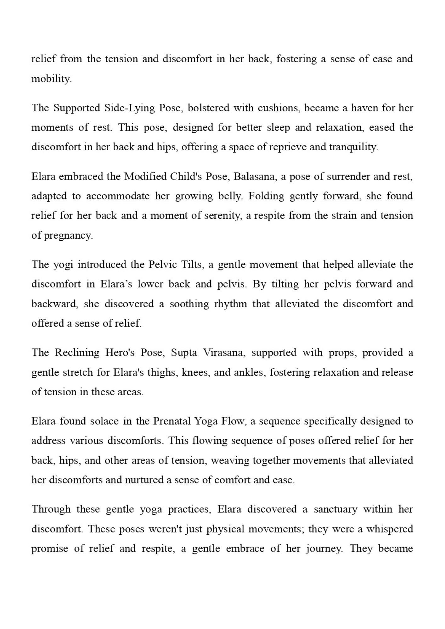 Pregnancy Yoga: Strengthening Body and Mind