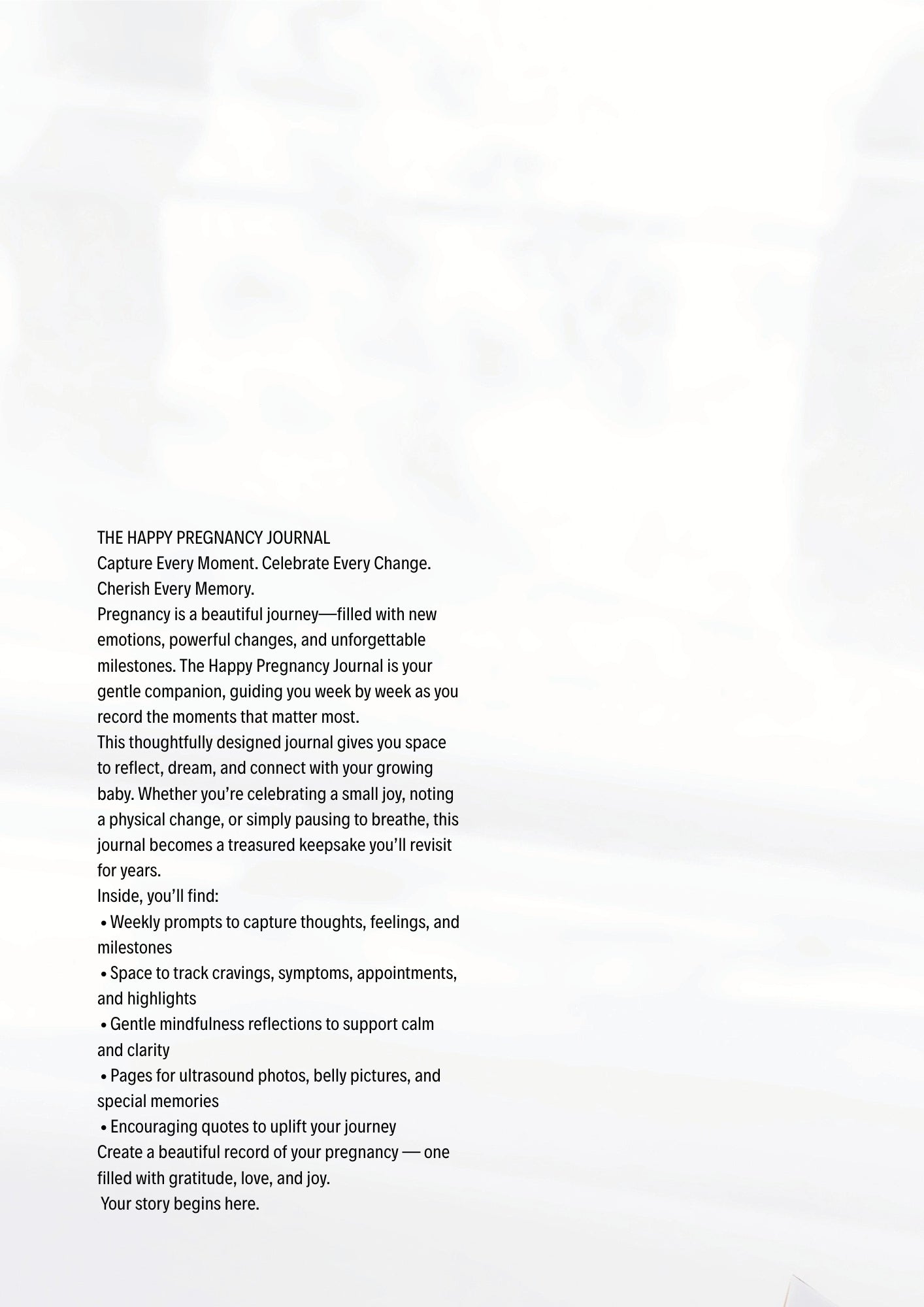 The Happy Pregnancy Journal