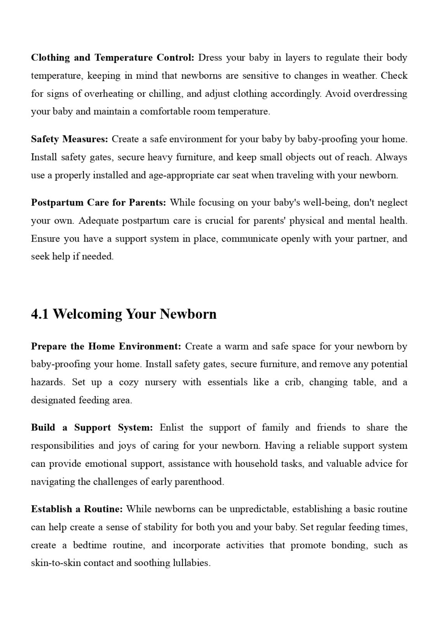 Pregnancy and Parenting: Expert Advice