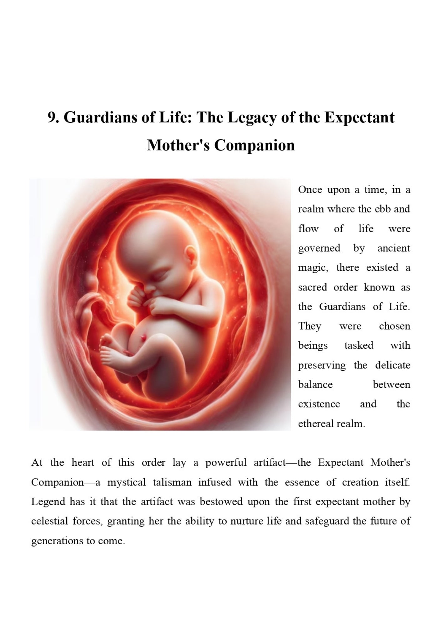 The Expectant Mother's Companion