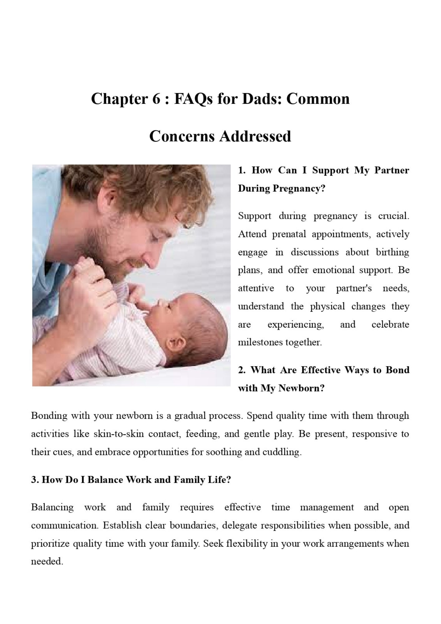 The Pregnancy Handbook for Dads